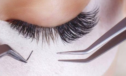 Retoque de pestañas